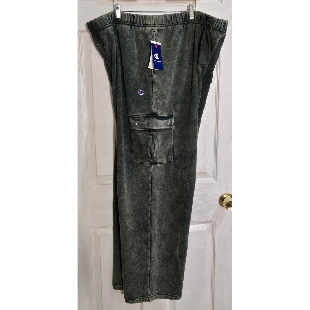 Champion Mens 4XL Pine Grove Mineral Wash Cargo Sweatpants CPM253PA29071